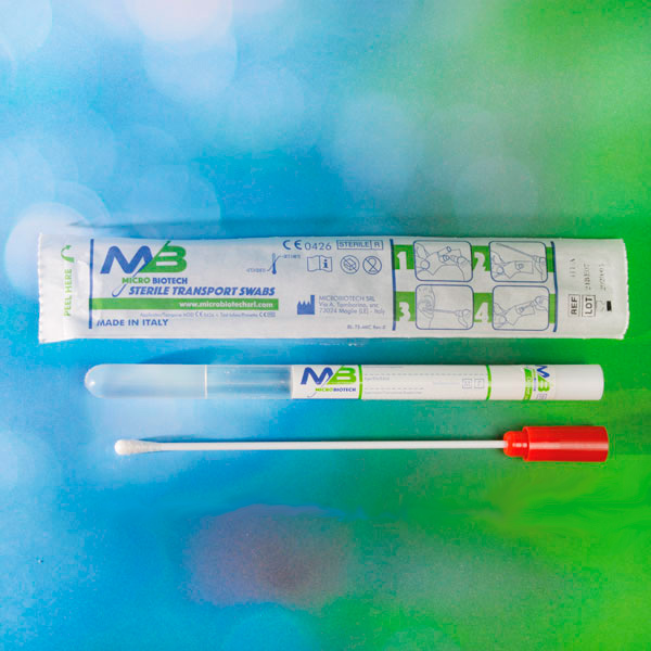 Аплікатор MICROBIOTECH стерил. в пробірці, STUARD ПП+віскоза 411/S